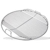 Weber 21.5" Hinged Cooking Grate  Nickel-Plated Steel Fits 22" Charcoal Grills  Easy Charcoal Access