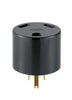 Pass & Seymour Commercial and Residential Plastic Straight Blade Adapter 30 2 Pole 3 Wire