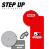 Diablo 7-1/4 in. Dia. x 5/8 in. Carbide Tip Titanium Finishing Saw Blade 60 teeth 1 pc. (Pack of 10)