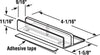 Prime-Line 11/16 in. H X 1-5/8 in. W Clear Frameless Shower Door Bottom Guide - Deal of The Week