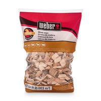 Weber Firespice Pecan Wood Smoking Chips 192 Cu In All Natural Sweet Flavor for Grilling and Smoking