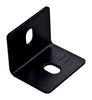 National Hardware 2.4 in. H X 3 in. W X 0.125 in. D Black Carbon Steel Inside/Outside Square Corner (Pack of 5).