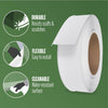 M-D Building Products 4 in. H X 0.08 in. W X 120 ft. L Dry Back Snow White Vinyl Wall Base