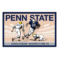 Pennsylvania State University Ticket Stub Rug - 19in. X 30in.