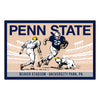 Pennsylvania State University Ticket Stub Rug - 19in. X 30in.