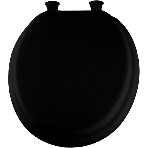 Asiento de inodoro redondo suave negro Eden de Mayfair by Bemis: Oferta de la semana