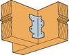 Simpson Strong-Tie Galvanized Steel 16 ga. L-Angle 5 L x 1.375 H x 2.4 W in.