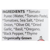 Eden Foods Eden, Organic Pizza Pasta Sauce - Case of 12 - 15 FZ