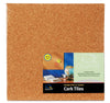 Quartet 12 in. W X 12 in. L Brown Cork Wall Tile 4 each
