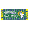 Los Angeles Rams Super Bowl LVI Field Runner Mat - 30in. x 72in.