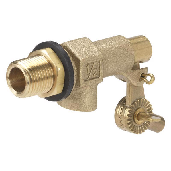 Válvula de flotador de bronce Homewerks de 1/2 pulg. D - Oferta de la semana