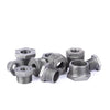 STZ Industries 1-1/2 in. MIP each X 1/2 in. D FIP Black Malleable Iron Hex Bushing