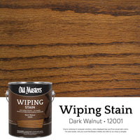 Old Masters Semi-Transparent Dark Walnut Oil-Based Wiping Stain 1 gal (Pack of 2)
