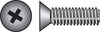 Hillman No. 8-32 X 1-1/4 in. L Phillips Flat Head Zinc-Plated Steel Machine Screws 100 pk