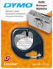 Dymo LetraTag 1/2 in. W X 156 in. L Metallic Silver Plastic Label Maker Tape