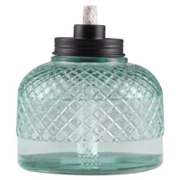 TIKI Blue Glass 5.80 in. Tabletop Torch 1 pc (Pack of 6)