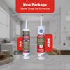 GE Advanced White Silicone 2 Kitchen and Bath Caulk Sealant 10.1 oz. (Pack of 12)