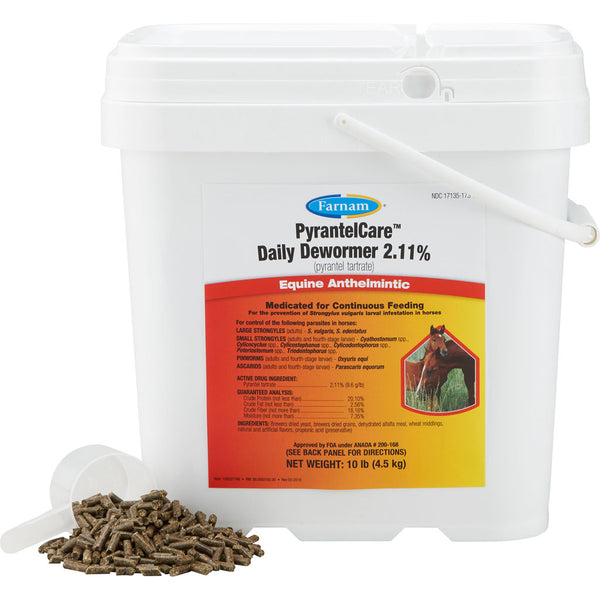 PyrantelCare Daily Dewormer 2.11% 10 lb Equine Anthelmintic