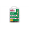 GRK Fasteners UberGrade No. 8  x 2-1/2 in. L Star Trim Head Steel Construction Screws 100 pk