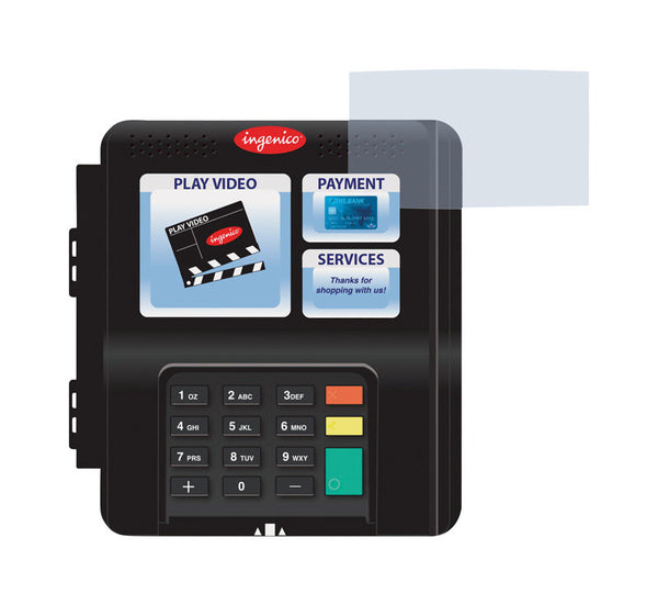 Protectores de pantalla ingenico Protección para lectores de tarjetas de crédito POS Nuestros protectores de pantalla funcionan con ingenic