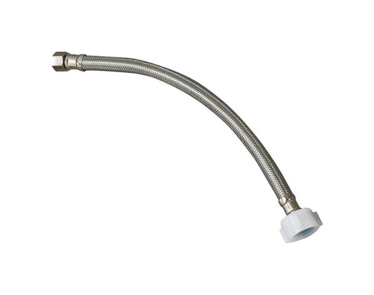 Plumb Pak EZ 3/8 in. Compression in. X 7/8 in. D Ballcock 20 in. Stainless Steel Toilet Supply Line