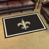 NFL - New Orleans Saints 4ft. x 6ft. Plush Area Rug
