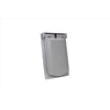 Sigma Electric Rectangle Die-Cast Metal 1 gang 4.57 in. H X 2.83 in. W Vertical Duplex Cover