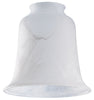 Westinghouse 8109800 2-1/4" Milky Scavo Bell Lamp Shade (Pack of 6)