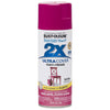 Rust-Oleum Painter's Touch Ultra Cover Satin Magenta Spray Paint 12 oz. (Pack of 6)