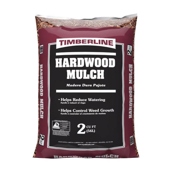 Mantillo de madera dura marrón Timberline de 2 pies cúbicos