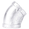 STZ Industries 1-1/2 in. FIP each X 1-1/2 in. D FIP Galvanized Malleable Iron 45 Degree Elbow