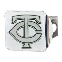 MLB - Minnesota Twins Metal Hitch Cover