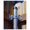 Simpson Strong-Tie 2.5 in. H x 4.75 in. W 12 Ga. Galvanized Steel Pipe Grip Tie