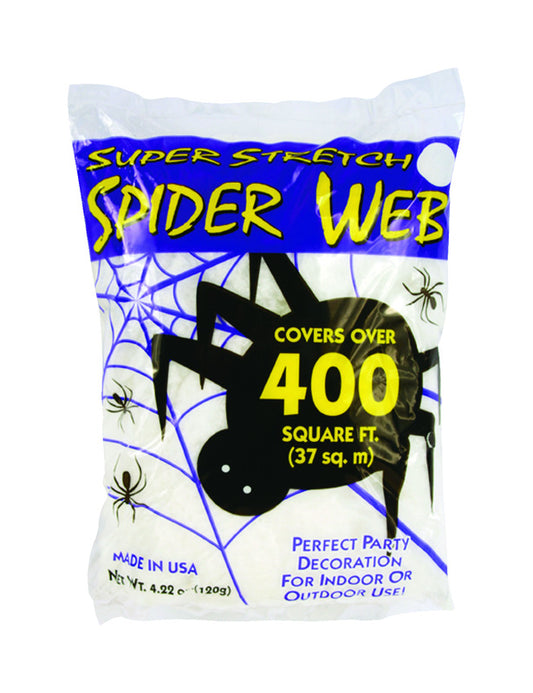 Fun World Spiders Web Halloween Decoration 13 in. H x 8 in. W 1 pk (Pack of 24)