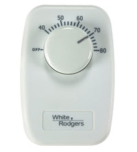 White Rodgers Heating Dial Line Voltage Thermostat - Open Box