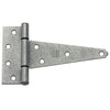 National Hardware 6 in. W X 6 in. L Galvanized Silver Steel Heavy Duty T Hinge 2 pk
