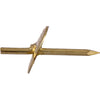 Hillman AnchorWire Brass-Plated One Piece Quick Hanger 60 lb. 3 pk (Pack of 10)