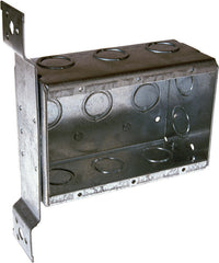 Raco New Work 47-13/16 cu in Rectangle Steel 3 gang Outlet Box Gray - Deal of The Week
