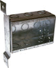 Raco New Work 47-13/16 cu in Rectangle Steel 3 gang Outlet Box Gray - Deal of The Week