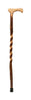 Brazos Walking Sticks 37 in. Brown Hickory Cane