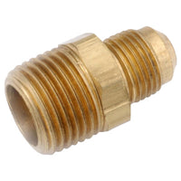 Anderson Metals 3/8 in. Male Flare in. X 1/8 in. D MIP Brass Adapter (Pack of 5)