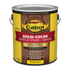 Cabot Solid Tintable 1808 Medium Base Water-Based Acrylic Deck Stain 1 gal. (Pack of 4)
