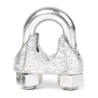 Koch Industries Zinc-Plated Forged Steel Wire Rope Clip 1/4 in. L (Pack of 15)