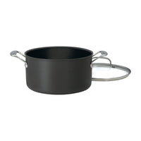 Cuisinart Chef's Classic Stainless Steel Stock Pot 6 qt Black