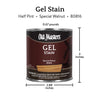 Old Masters Semi-Transparent Special Walnut Oil-Based Alkyd Gel Stain 0.5 pt