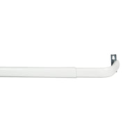 Kenney White Curtain Rod 46 in. L X 84 in. L