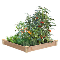 Greenes 5.5 in. H X 48 in. W Cedar Raised Bed Planter Brown