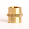 3/4 in. FPT X 3/4 in. D FPT Brass Coupling (Pack of 5)