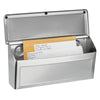 Architectural Mailboxes Silver Stainless Steel Wall Mount Mailbox 14.65 L x 7.13 H x 4.21 W in.