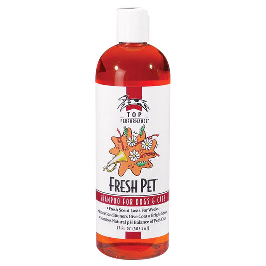 Top Performance Fresh Pet Red Fresh Scent Cat/Dog Shampoo 17 oz. 1 pk